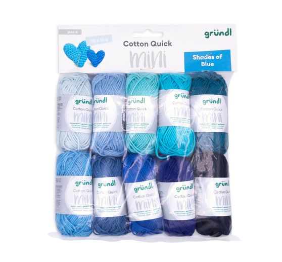 Gründl Cotton Quick Mini "Shades of Blue"