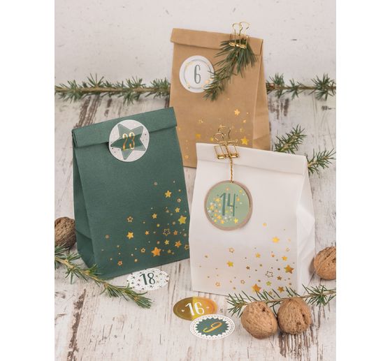 Advent calendar set "Stars"