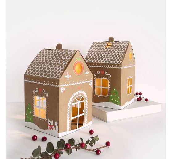 Kraft cardboard houses