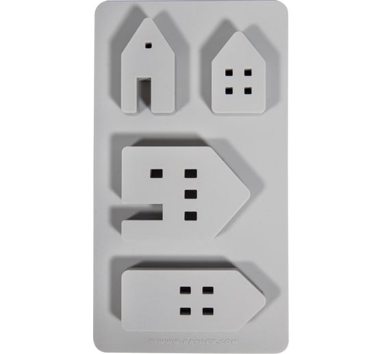 Silicone casting mould "Light houses"