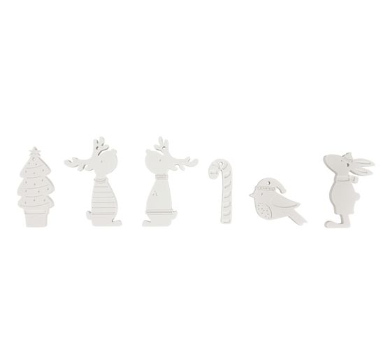 Silicone casting mould "Reindeer friends"
