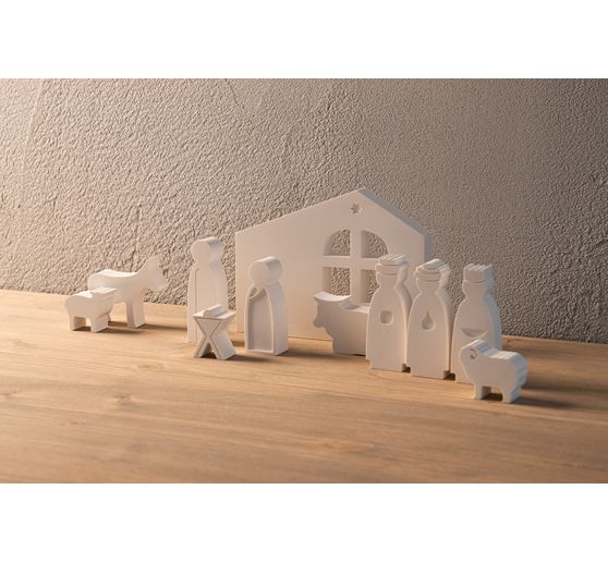 Silikonová dddlévací forma "jesličky"