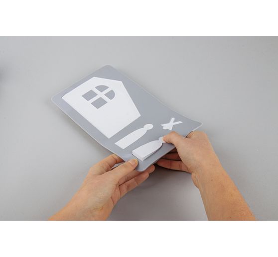 Silikonová dddlévací forma "jesličky"