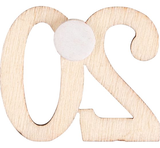 Advent numbers "Rufus"