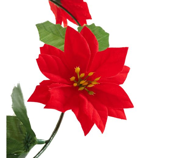 VBS Poinsettia garland