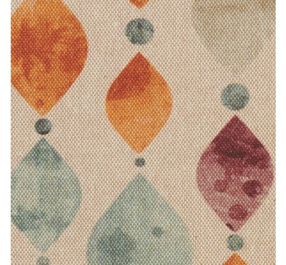 Motif fabric linen look "Seymour"