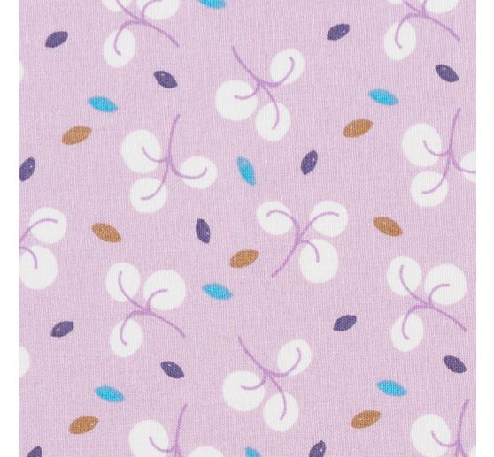 Cotton fabric "Clara Violet"