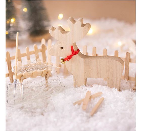 Mini Craft kit elf door "Reindeer"