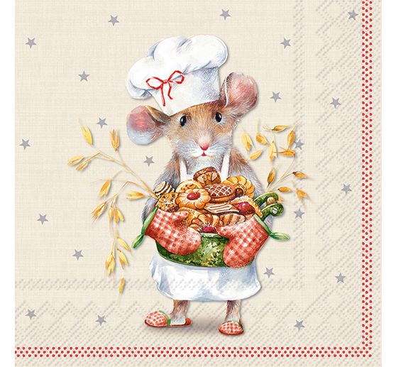 Ubrousek "Mouse baker