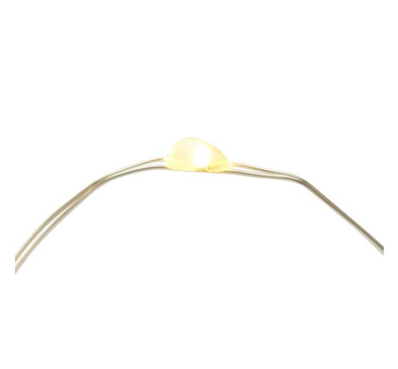 Outdoor micro LED light chain, with remote control, 50 LEDs