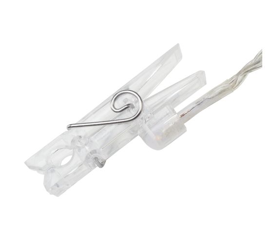 LED světeln&eacute; řetězy s 24 klipy