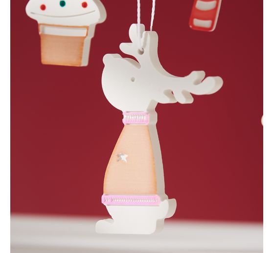 Silicone casting mould "Reindeer friends"