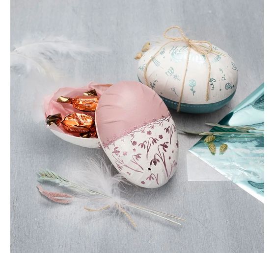 Easter egg, divisible, set of 2