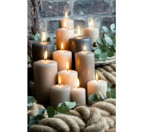 Pillar candle, Ø 6 x 12 cm