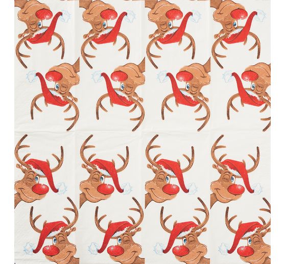 Papírový kapesník "Rudolf"