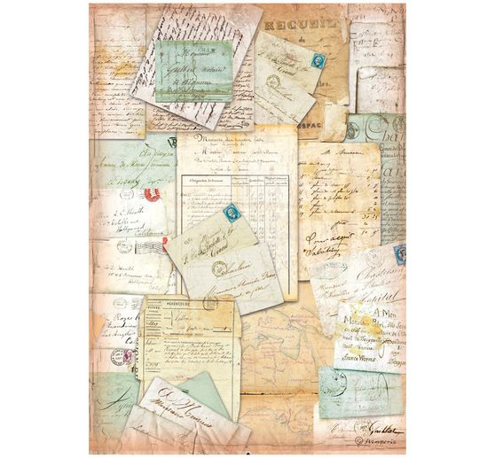 Sada 6 slámových hedvábí s motivem "Cesta kolem světa