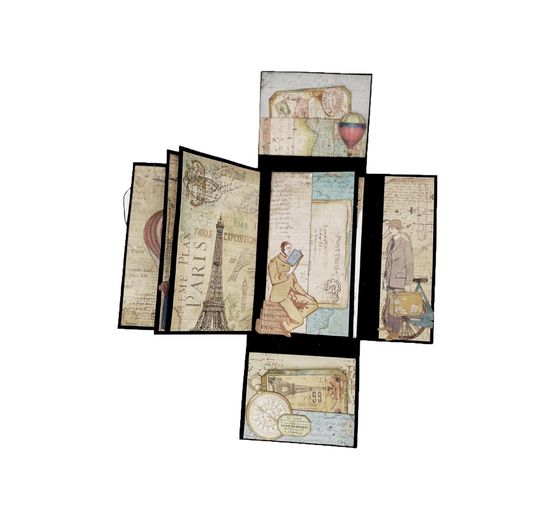 Scrapbook blok "Cesta kolem světa