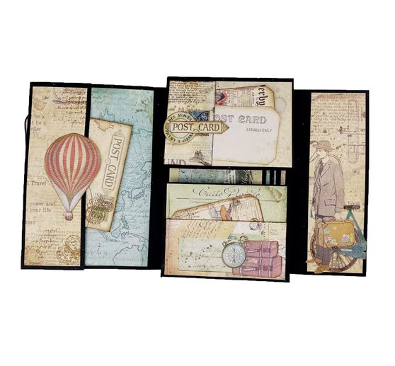 Scrapbook blok "Cesta kolem světa