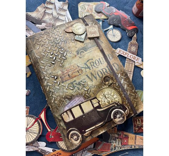 Scrapbook blok "Cesta kolem světa