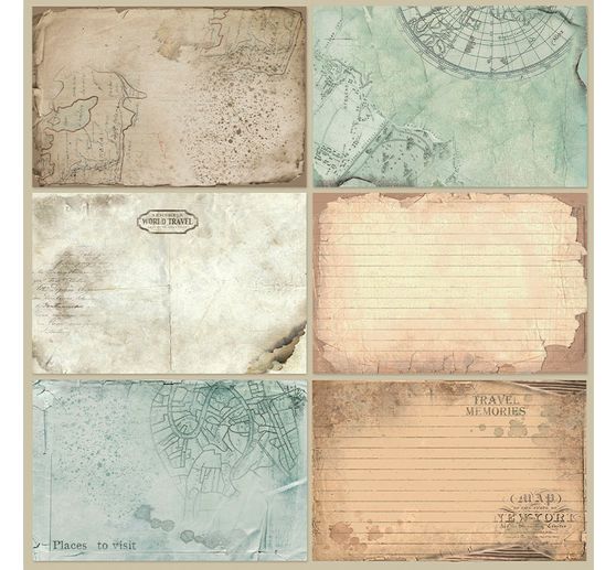 Scrapbook blok "Cesta kolem světa