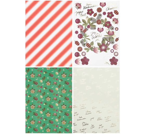 Řemeslný papírový blok "Christmas Rocks!"