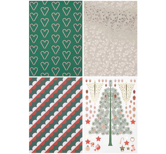 Řemeslný papírový blok "Christmas Rocks!"