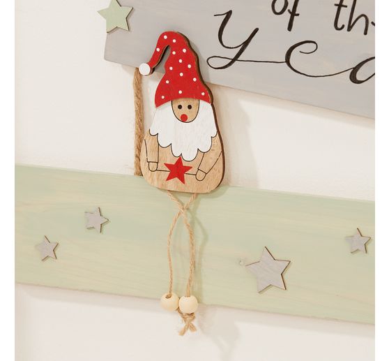 Dekorativní přívěsky VBS los a Santa "Sven"