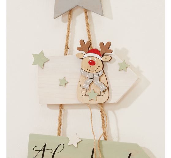 Dekorativní přívěsky VBS los a Santa "Sven"