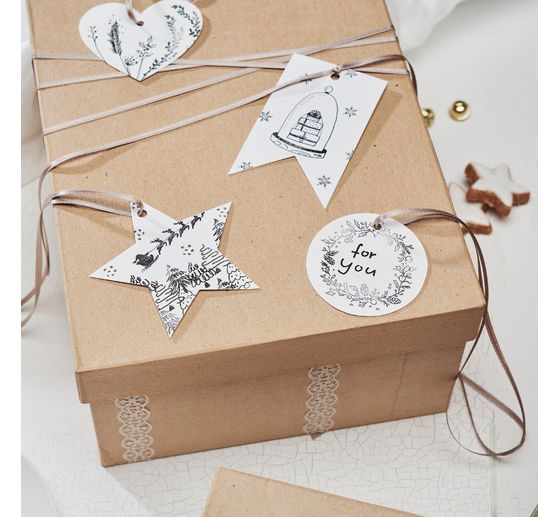 VBS Gift tag "White Mix"