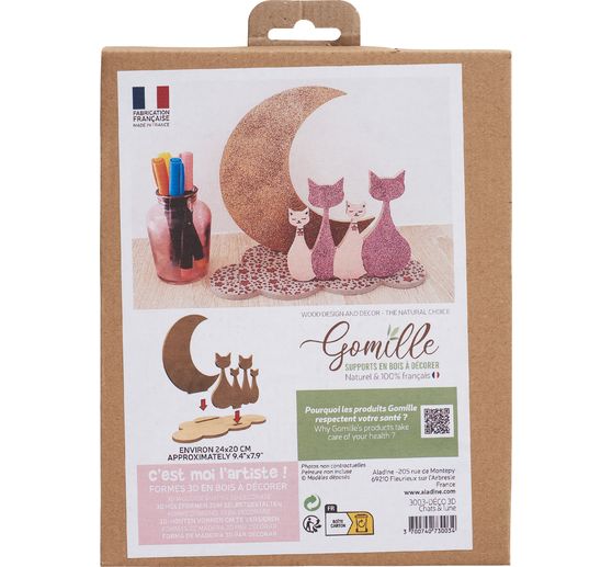 Building kit "Cats in the moon"