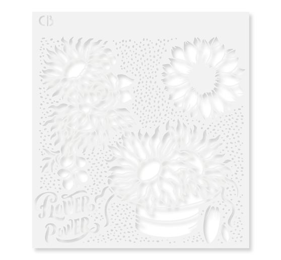 Stencil "Sunflower"