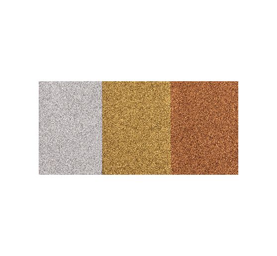 Ink pads Versacolor, 3 colors assorted, gold