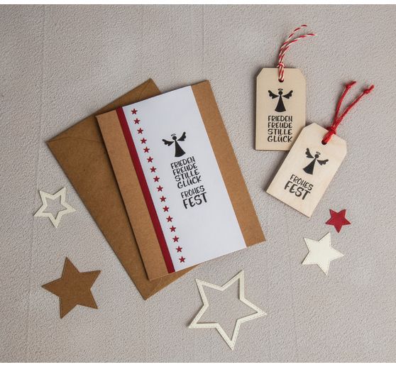 BUTTERER Stamp "Weihnachtsengel"