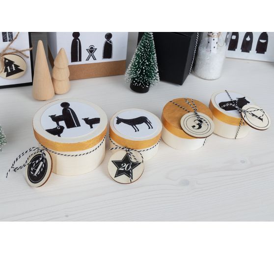 Clear Stamps "Christmas crib"