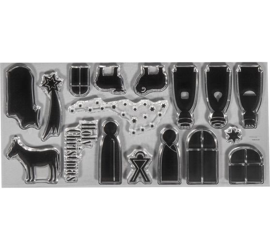 Clear Stamps "Christmas crib"