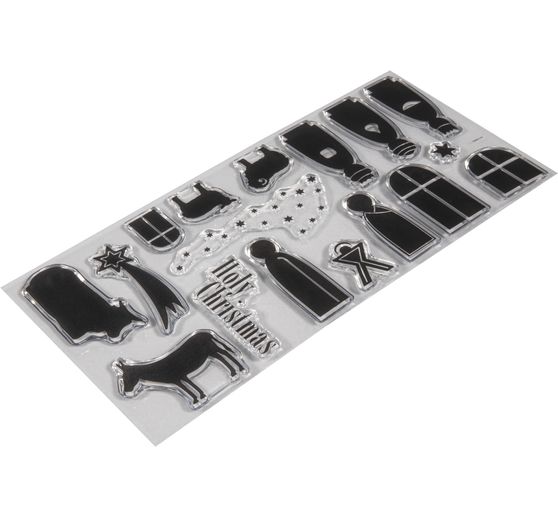 Clear Stamps "Christmas crib"