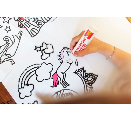Marabu KiDS Window Color Set "Princess"
