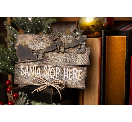 3D embosovací šablona Sizzix "Woodgrain by Tim Holtz"