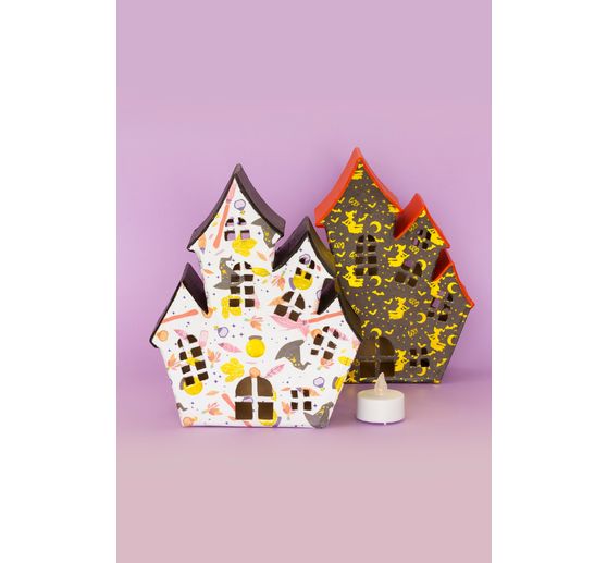 Cardboard house to open "Crazy Castle"