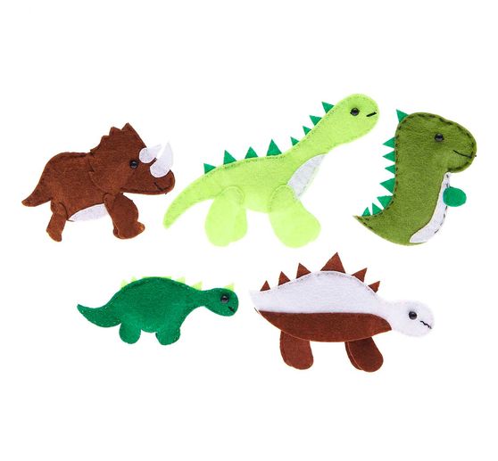 Craft kit finger puppets "Dinos"