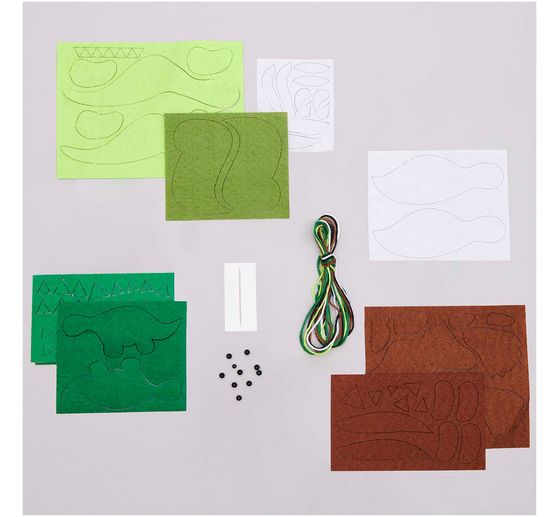 Craft kit finger puppets "Dinos"