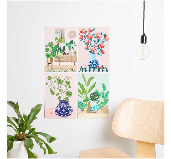 Painting by numbers "Plants"