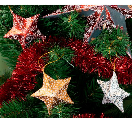Dekorativní přívěsky VBS "Kartonové hvězdy"