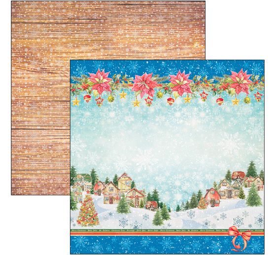 Scrapbookový papír "Dear Santa"