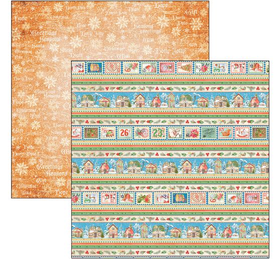 Scrapbookový papír "Dear Santa"