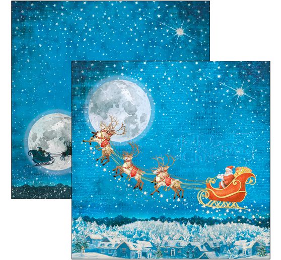 Scrapbookový papír "Dear Santa"