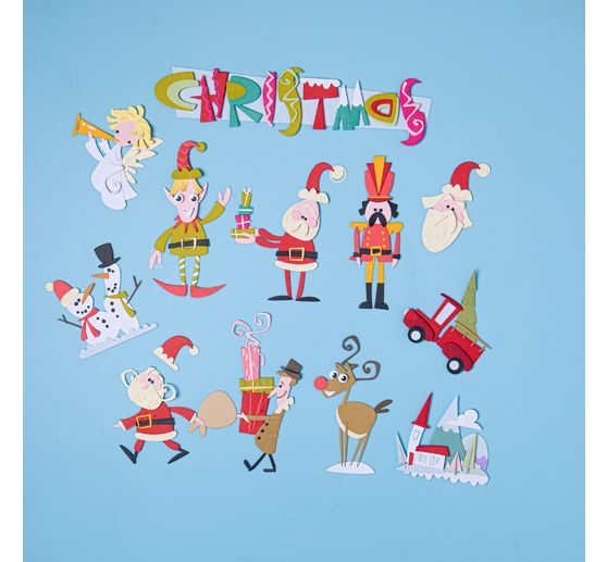 Výseková šablona Sizzix Thinlits "Infinite Doodles #1"