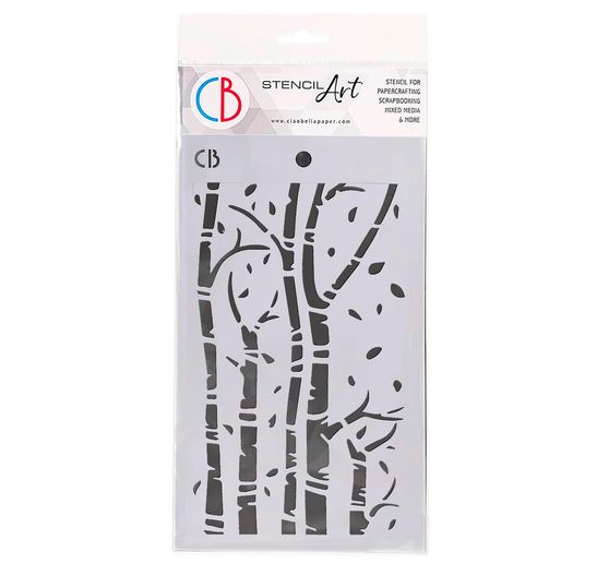 Stencil "Birch trees"