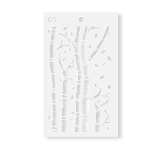 Stencil "Birch trees"
