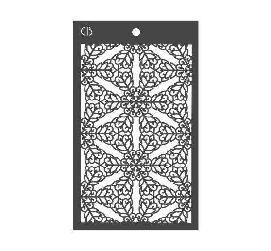 Stencil "Snowy stars"